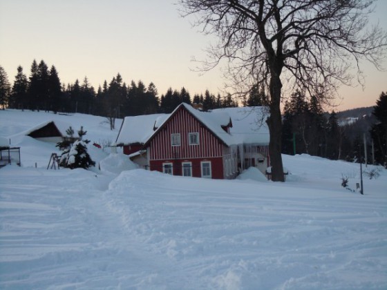 Ubytování přímo na sjezdovce