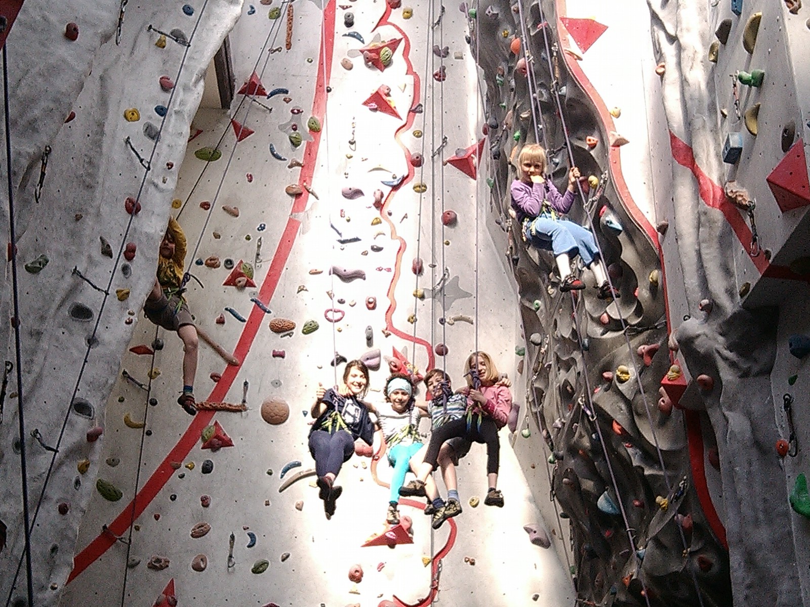 Na trénink lezení i pro pobavení